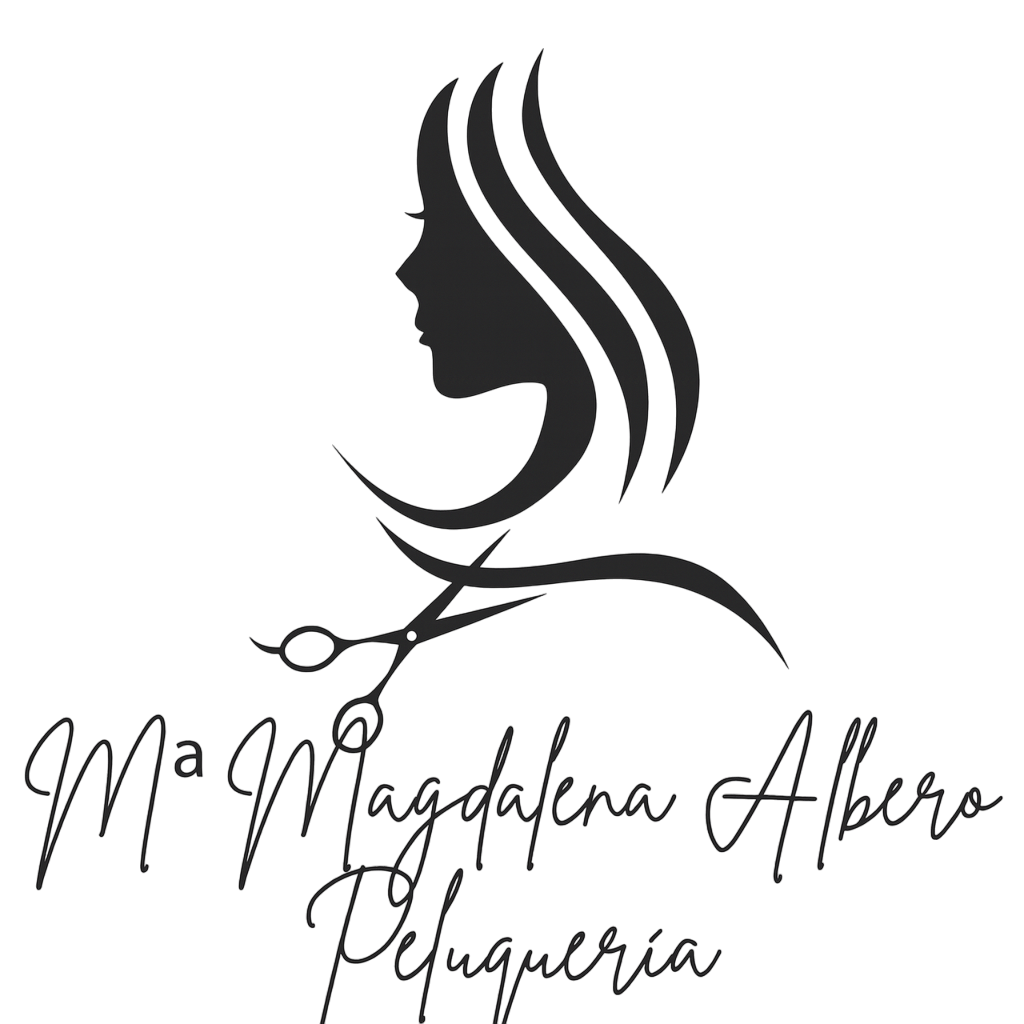 Logotipo Ma Magdalena albero peluqueria
